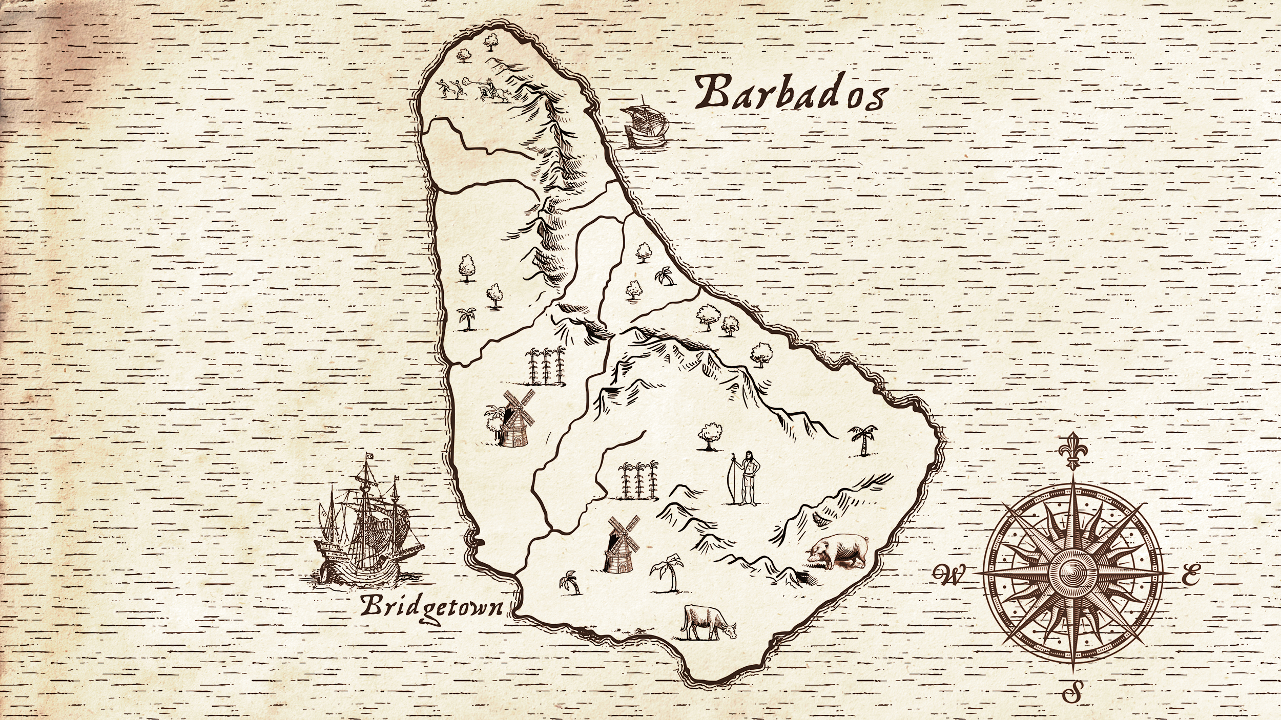 A comprehensive history of Barbados and its influence on a place 2,000 miles away: the Carolinas